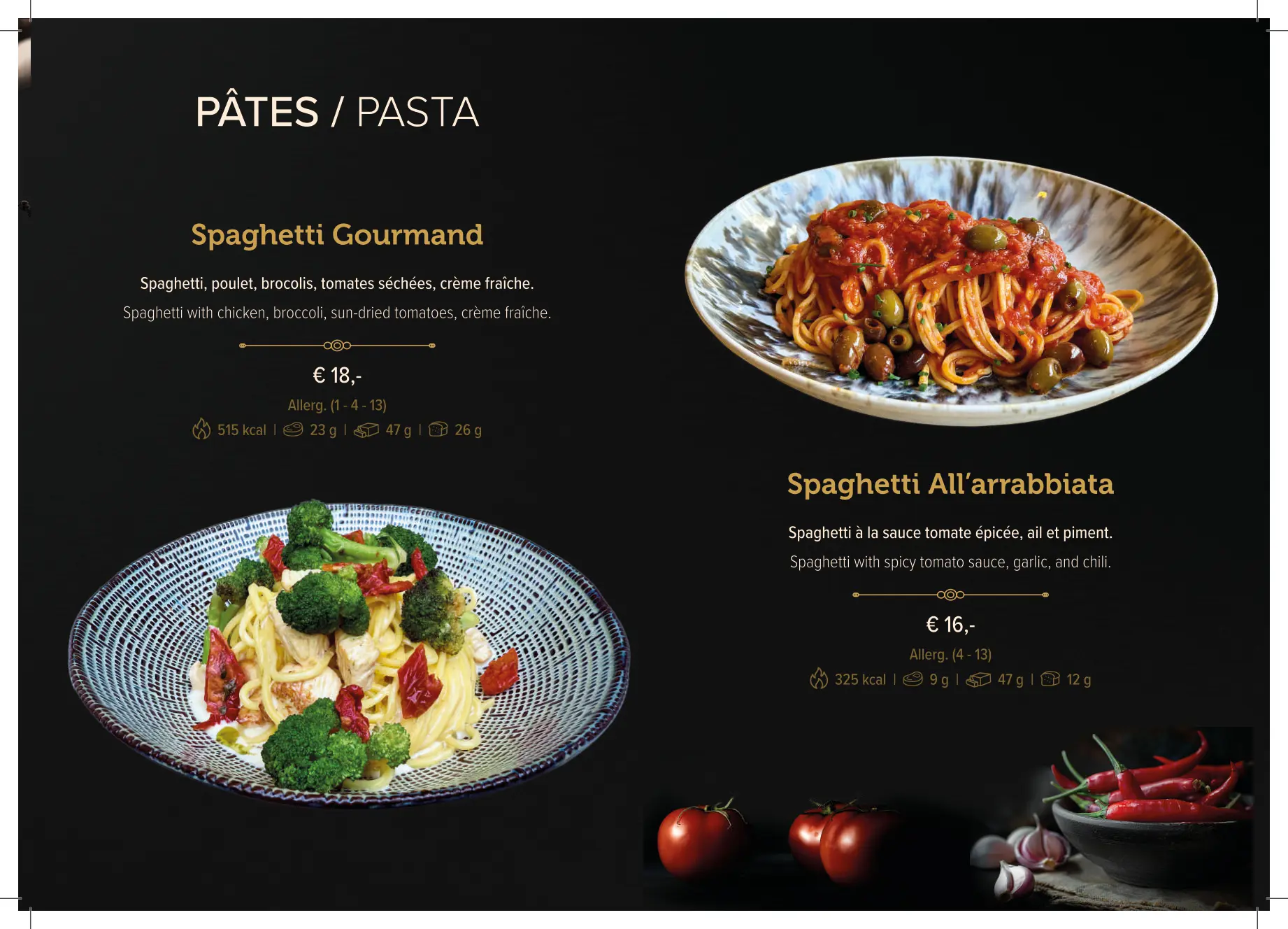 Gran Caffè menu page 7