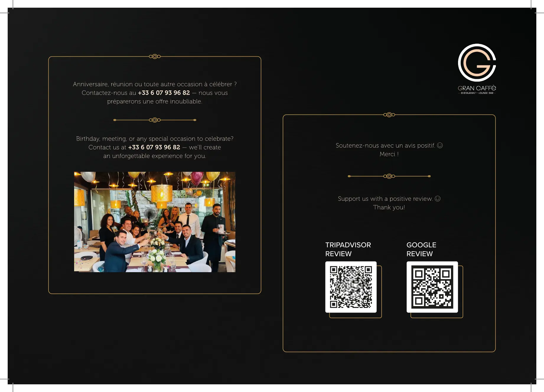 Gran Caffè menu page 11